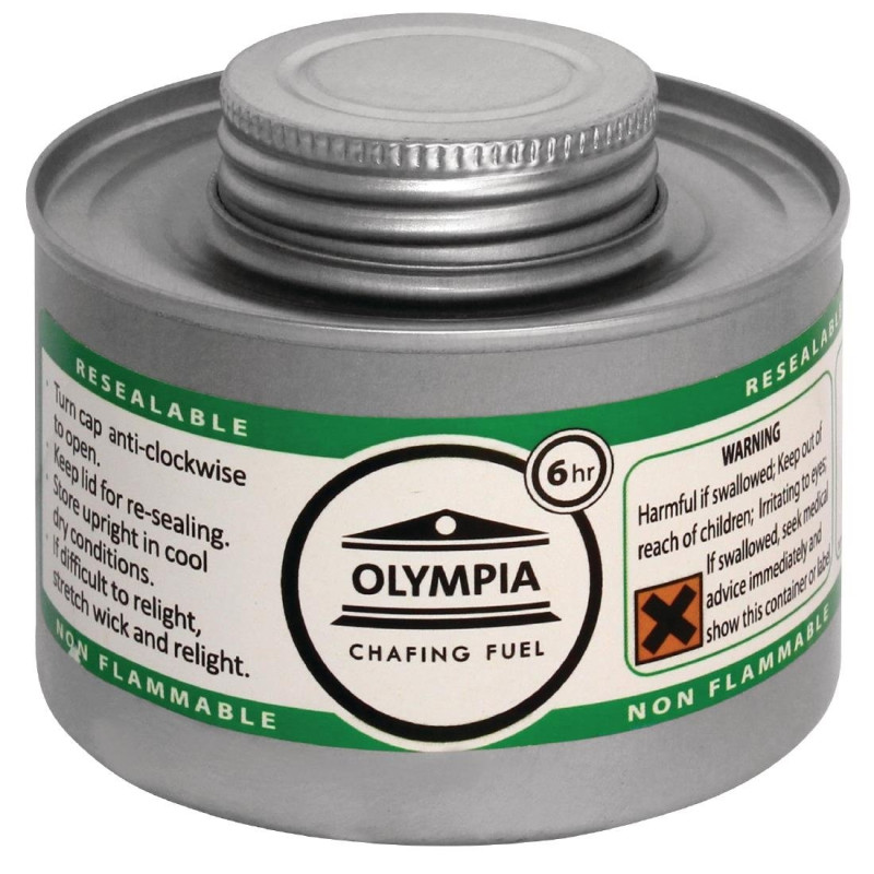 Combustible liquide 6 heures (Lot de 12) - Olympia
