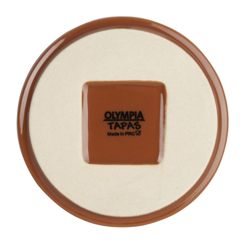 Petit plat méditerranéen rustique (Lot de 6) - Olympia
