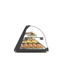 Vitrine Neutre Expo Curvé - 1190 mm - 2 Niveaux - Sayl  au meilleur prix sur Restock CHR
