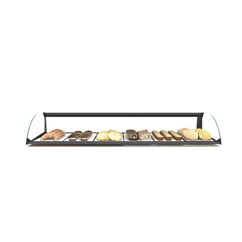 Vitrine d'exposition neutre Symply - 1190 mm - Sans base - Sayl  au meilleur prix sur Restock CHR