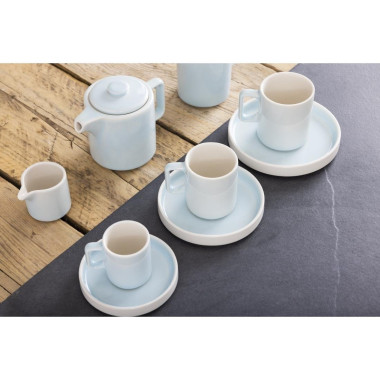 Tasses Fondant bleues 340ml (lot de 6) - Olympia