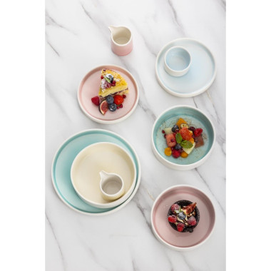 Bols Fondant Jaunes 215mm (Lot de 4) - Olympia