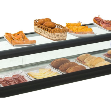 Vitrine d'exposition neutre - 1,10 mètres - Arilex  au meilleur prix sur Restock CHR