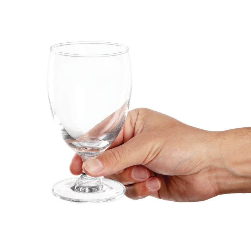 Verres à vin pied court Cocktail 308ml (Box 6) - Olympia