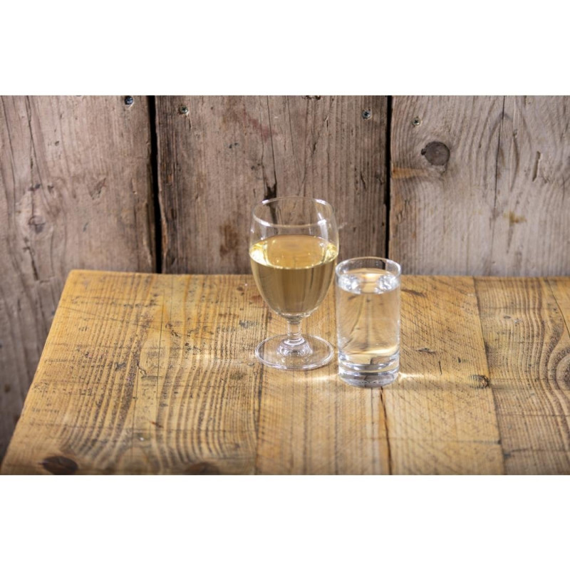Verres à vin pied court Cocktail 308ml (Box 6) - Olympia