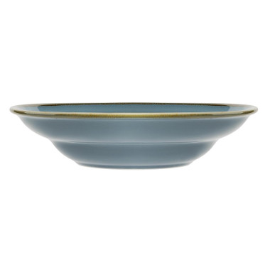 Assiettes À Pâtes Kiln Couleur Océan 250mm (Lot de 4) - Olympia