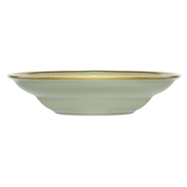 Assiettes À Pâtes Kiln Couleur Mousse 250mm (Lot de 4) - Olympia