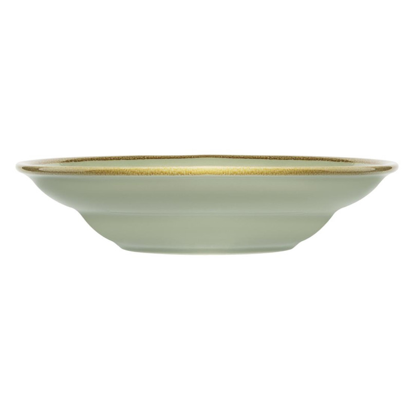Assiettes À Pâtes Kiln Couleur Mousse 250mm (Lot de 4) - Olympia