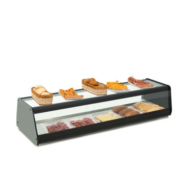 Vitrine d'exposition neutre - 1,80 mètres - Arilex  au meilleur prix sur Restock CHR