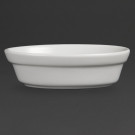 Plats À Gratin Ovales Blancs 145 x 104mm (Lot de 6) - Olympia