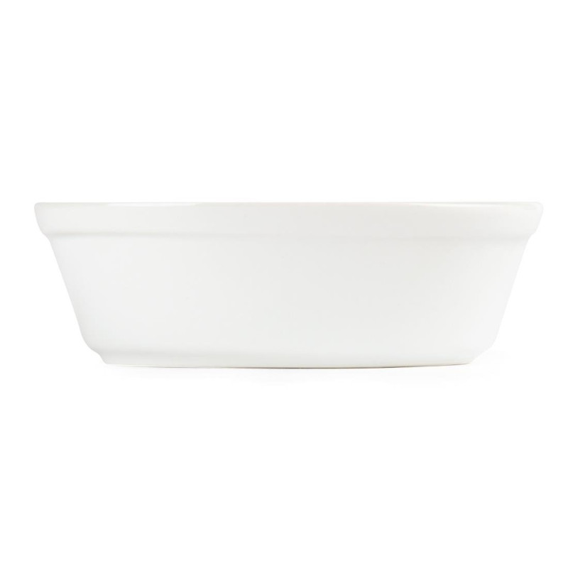 Plats À Gratin Ovales Blancs 161 x 116mm (Lot de 6) - Olympia