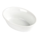 Plats À Gratin Ovales Blancs 161 x 116mm (Lot de 6) - Olympia