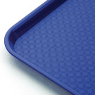 Plateau fast food en plastique Kristallon bleu - Olympia