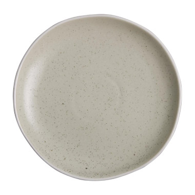 Assiettes Plates Sable Chia 20,5cm (Lot de 6) - Olympia