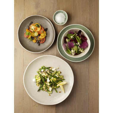 Assiettes Plates Sable Chia 20,5cm (Lot de 6) - Olympia