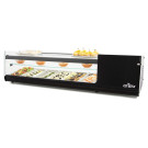 Vitrine réfrigérée - 6 plateaux GN1/3 - 3 niveaux - Pour tapas - Couleur noire - Arilex  au meilleur prix sur Restock CHR