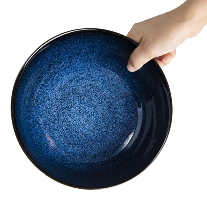 Bols hauts Luna bleu nuit 205 mm (lot de 4) - Olympia