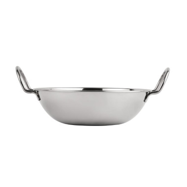 Grand plat de service fond à plat Balti 241mm - Olympia