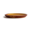Assiettes plates terre de sienne Canvas 18 cm (Lot de 6) - Olympia