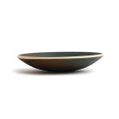 Assiettes creuses vert bronze Canvas 20 cm (Lot de 6) - Olympia