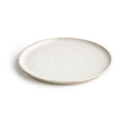 Assiettes plates blanc Murano Canvas 26,5 cm (Lot de 6) - Olympia