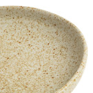 Assiettes creuses calottes beige moucheté Canvas 23 cm - Olympia