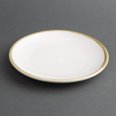 Assiettes Plates Rondes Couleur Craie Kiln 178mm (Lot de 6 ) - Olympia