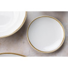 Assiettes Plates Rondes Couleur Craie Kiln 178mm (Lot de 6 ) - Olympia
