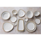 Assiettes Plates Rondes Couleur Craie Kiln 178mm (Lot de 6 ) - Olympia