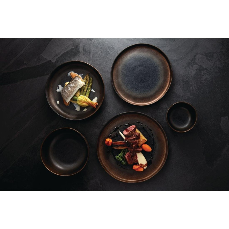 Bols Profonds Ochre 170x70mm 900ml (Lot de 6) - Olympia