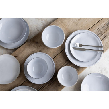 Assiettes coupes Raw 220(Ø)mm (Lot de 6) - Olympia