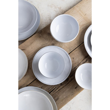 Assiettes coupes Raw 220(Ø)mm (Lot de 6) - Olympia