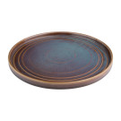 Assiettes Plates Rondes Irisées Cavolo 270mm (Lot de 4) - Olympia