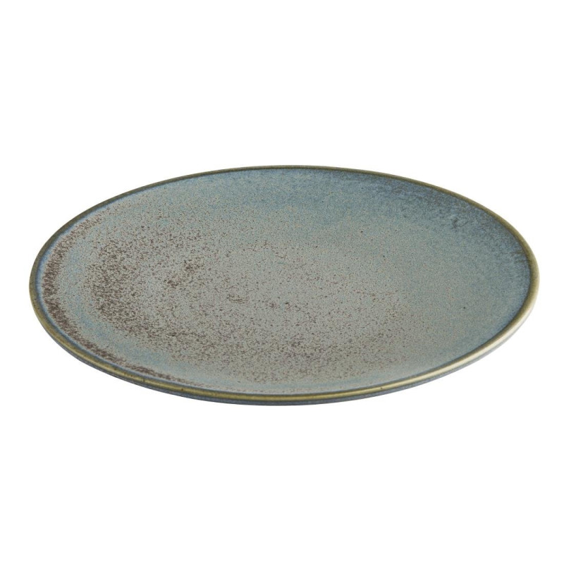 Assiettes Plates Ember Blue 180mm (Lot de 6) - Olympia