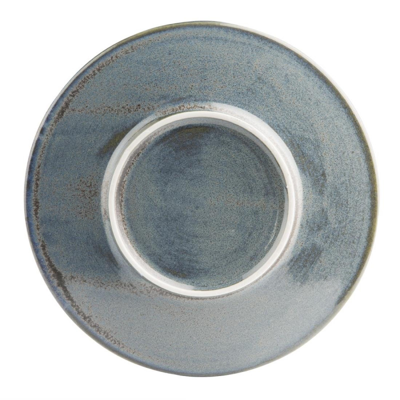 Assiettes Plates Ember Blue 180mm (Lot de 6) - Olympia