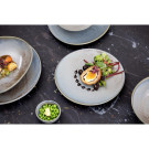 Assiettes Plates Ember Blue 180mm (Lot de 6) - Olympia