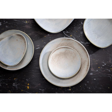 Assiettes Plates Ember Blue 180mm (Lot de 6) - Olympia