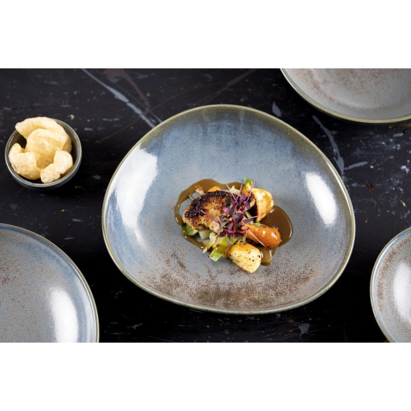 Plats Creux Ember Blue 200mm (Lot de 4) - Olympia