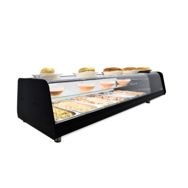 Vitrine réfrigérée - 8 plateaux GN1/3 - Double niveau - Pour tapas - Arilex  au meilleur prix sur Restock CHR