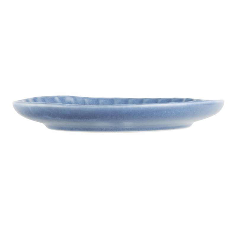 Assiettes plates Corallite bleues 205 mm (lot de 6) - Olympia