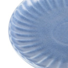 Assiettes plates Corallite bleues 205 mm (lot de 6) - Olympia