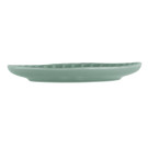 Assiettes plates Corallite vertes 280 mm (lot de 6) - Olympia