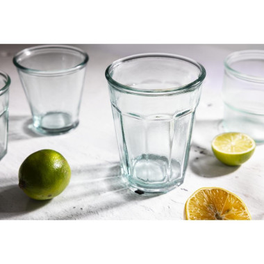 Gobelets en verre recyclé Orléans 400ml (lot de 6) - Olympia