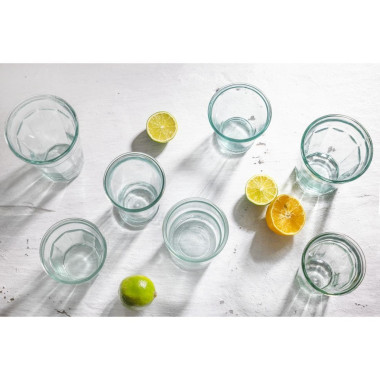 Gobelets en verre recyclé Orléans 400ml (lot de 6) - Olympia