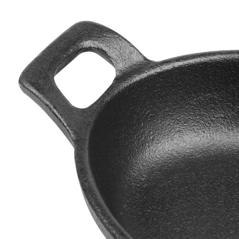 Plat à oreilles ovale en fonte 180 x 120 mm - Olympia