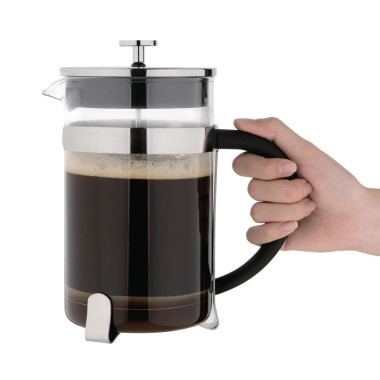 Cafetière à piston en acier inoxydable 12 tasses - Olympia