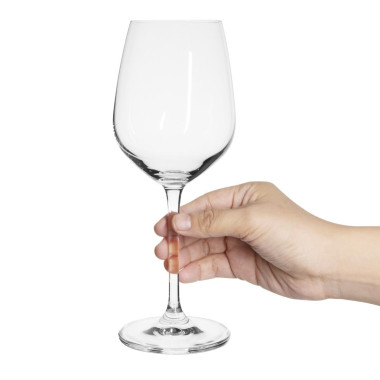 Verre à vin en cristal Chime 365ml (Lot de 6) - Olympia