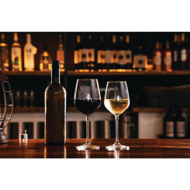 Verre à vin en cristal Chime 365ml (Lot de 6) - Olympia