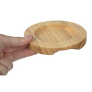 Support en bois clair pour mini cocotte Y259 et mini poêle GJ553 - Olympia