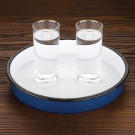 Plat de service émaillé 320mm - Olympia